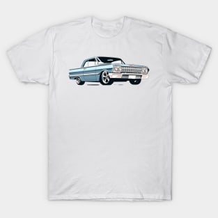 Blue Chevy Impala T-Shirt